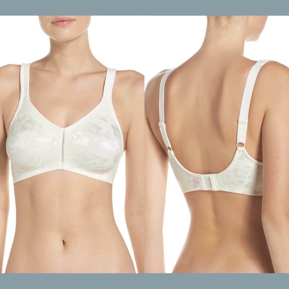 NWT Wacoal‎ Awareness Soft Cup Bra in Ivory [SZ 34D US / UK ]